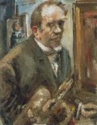Lovis Corinth self portrait with palette Germany oil painting artist